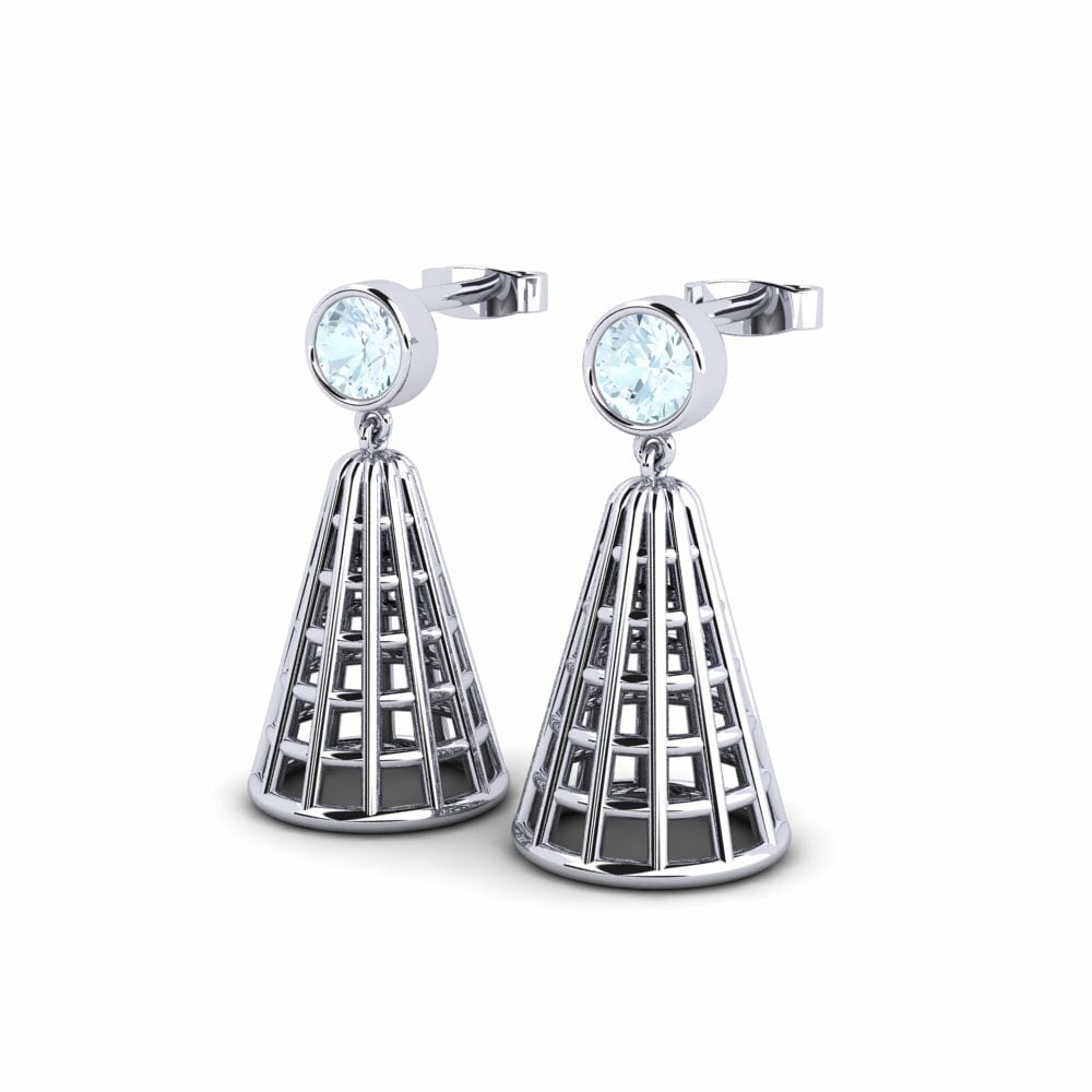 Aquamarine Women's Earring Ahpob