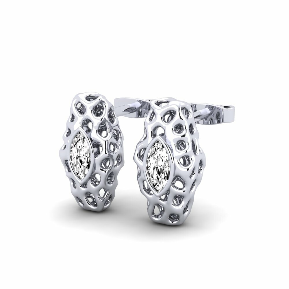 Boucle d'oreille femme Eimlathpo 0.4 Carats