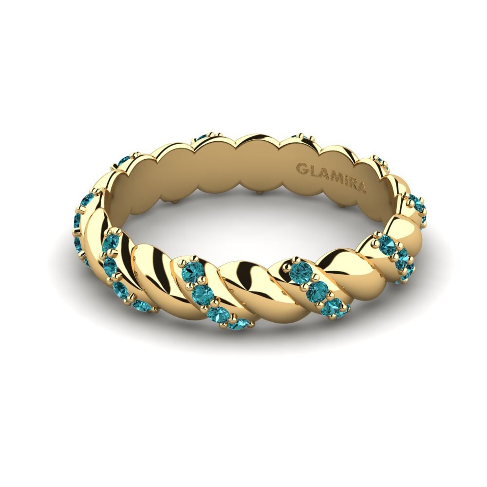 Blauer Diamant Ring Osbourn