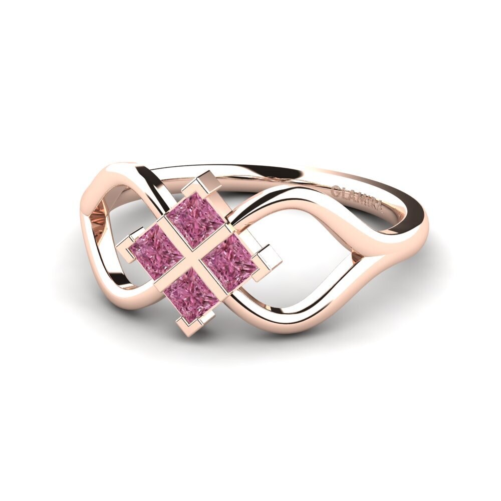 Granate Rhodolite Anillo Prosper