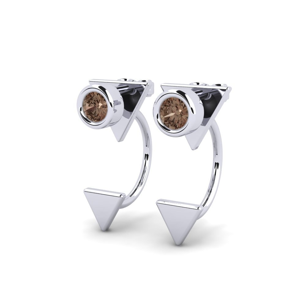 Smoky Quartz Women's Earring Dung