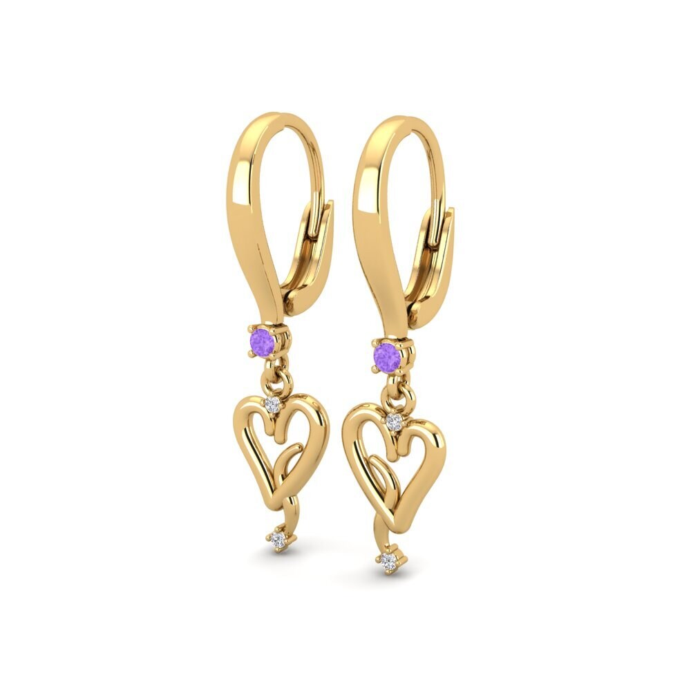 Amethyst Women's Earring Imbue