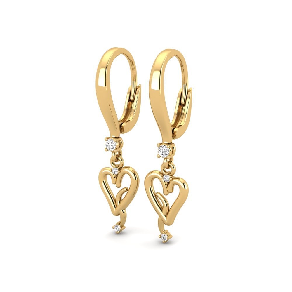 Đá Moissanite Bông tai nữ Imbue