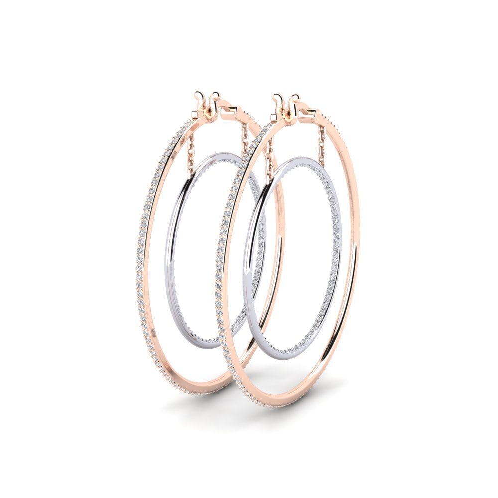Lab Grown Diamond Women's Earring Cager