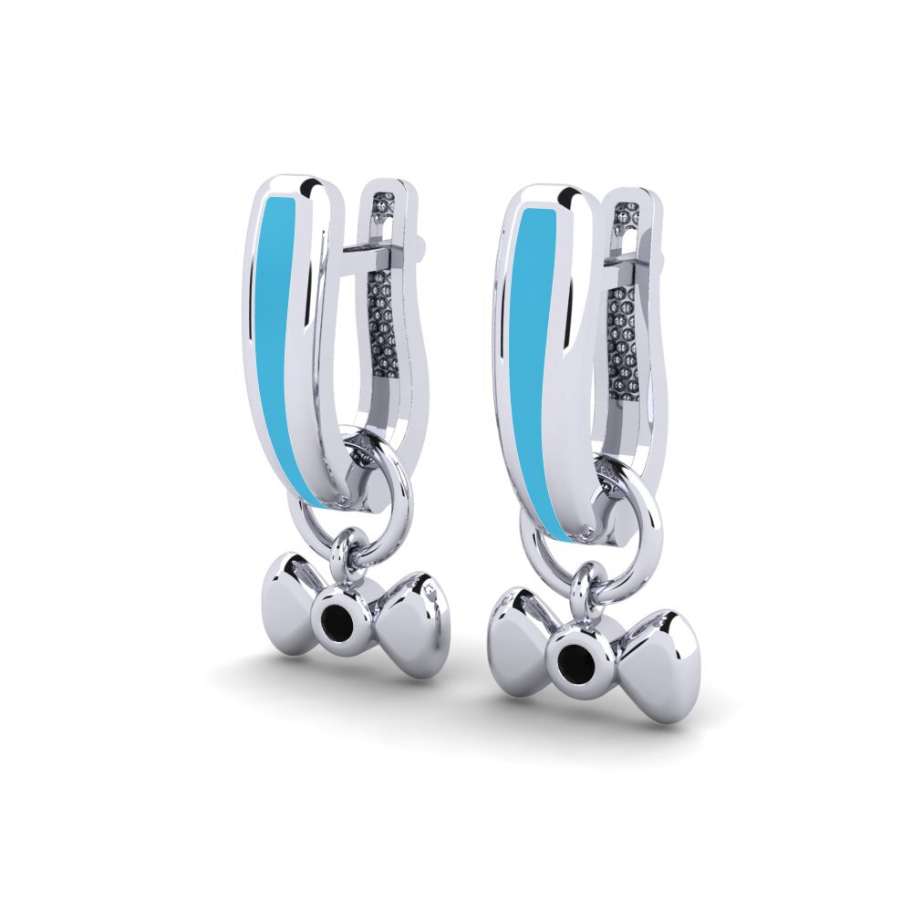 Black Diamond Women's Earring Emkere