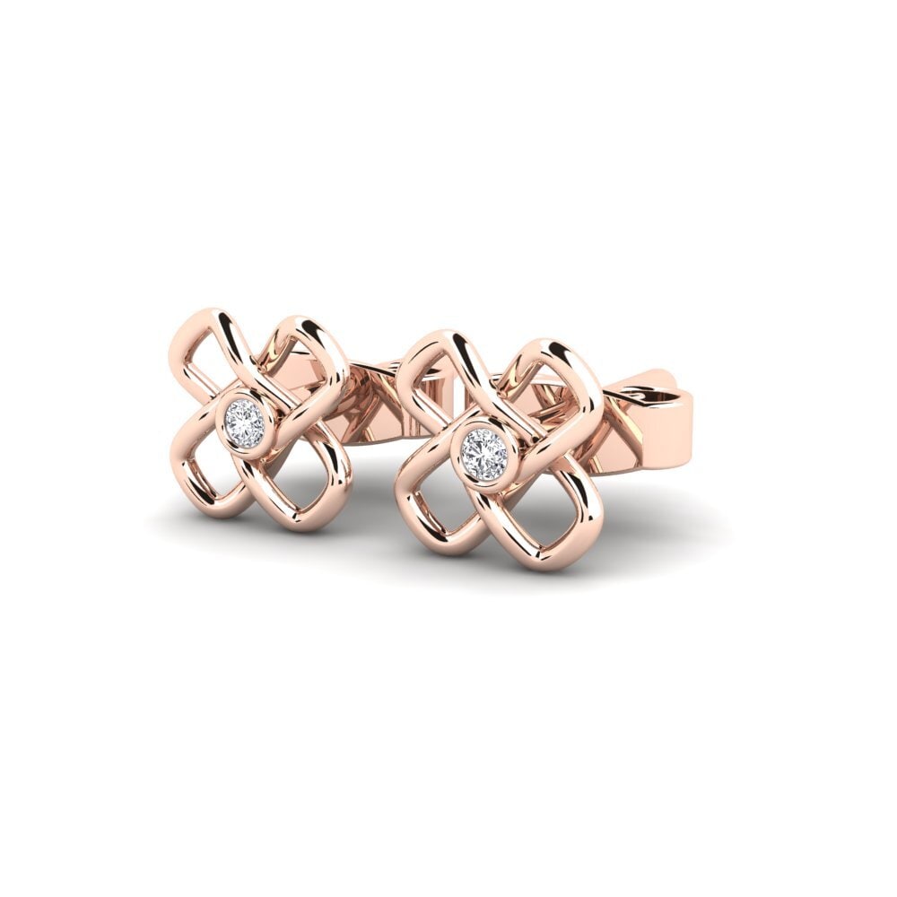 14ct Rose Gold Women's Earring Erewhon
