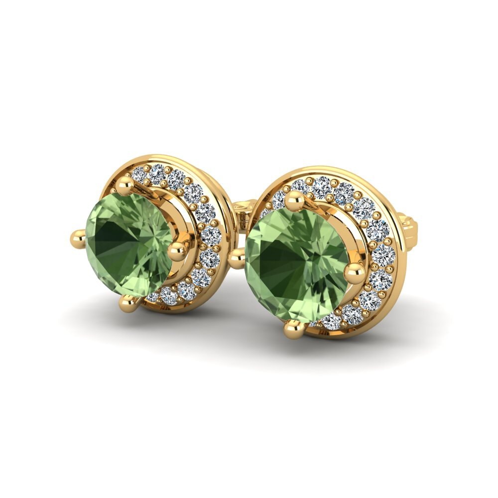 Green Sapphire Women's Earring Finney
