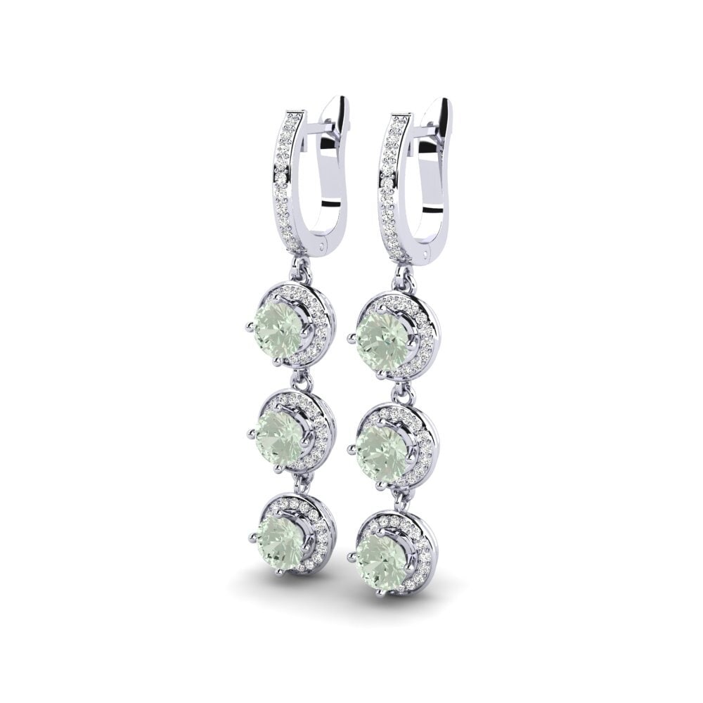 Green Amethyst Women's Earring Hank