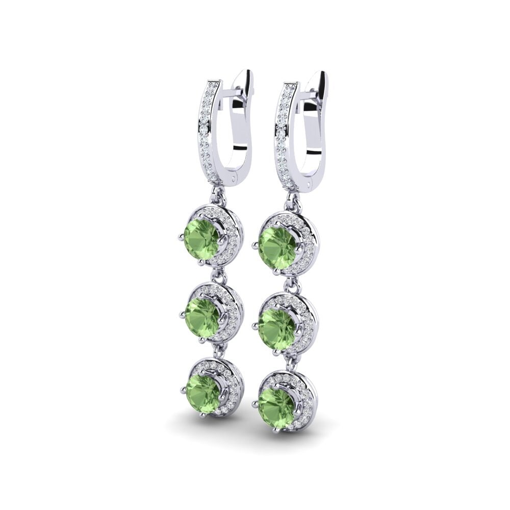 Green Sapphire Women's Earring Hank