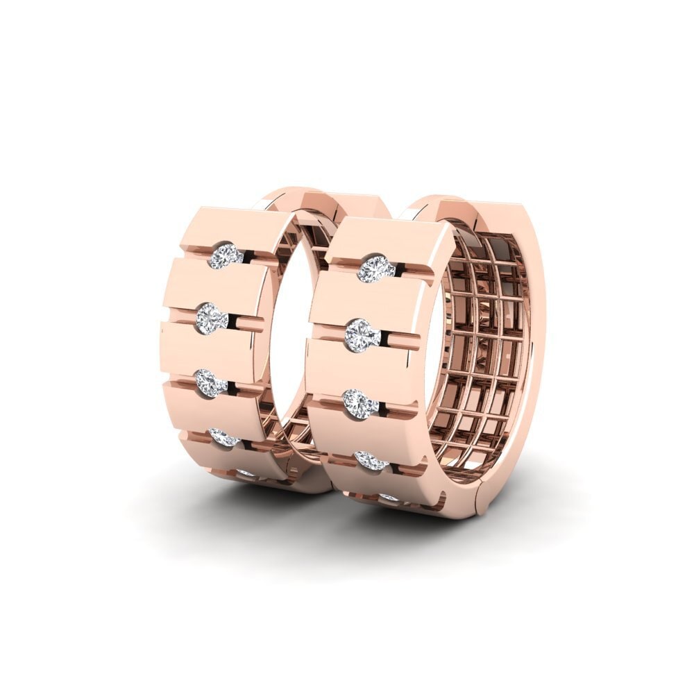 Diamant Damen ohrring Helioptile