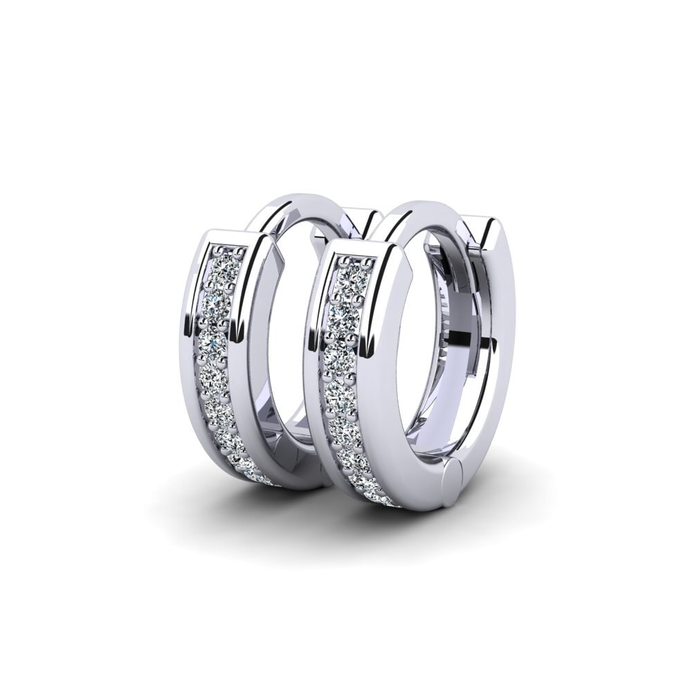 Zirkoon Dames Oorbellen Laduke 13 mm