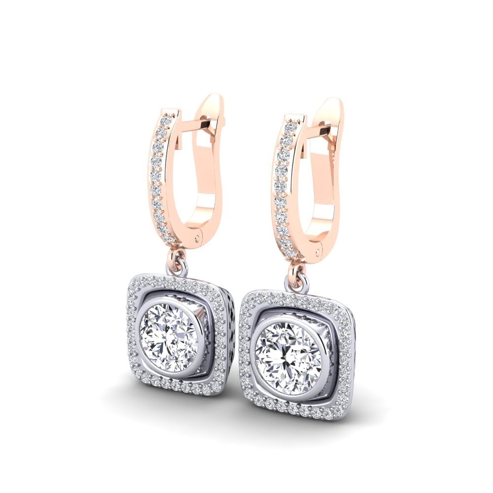 Oro Rosso & Bianco 375 Orecchino da donna Phanpy