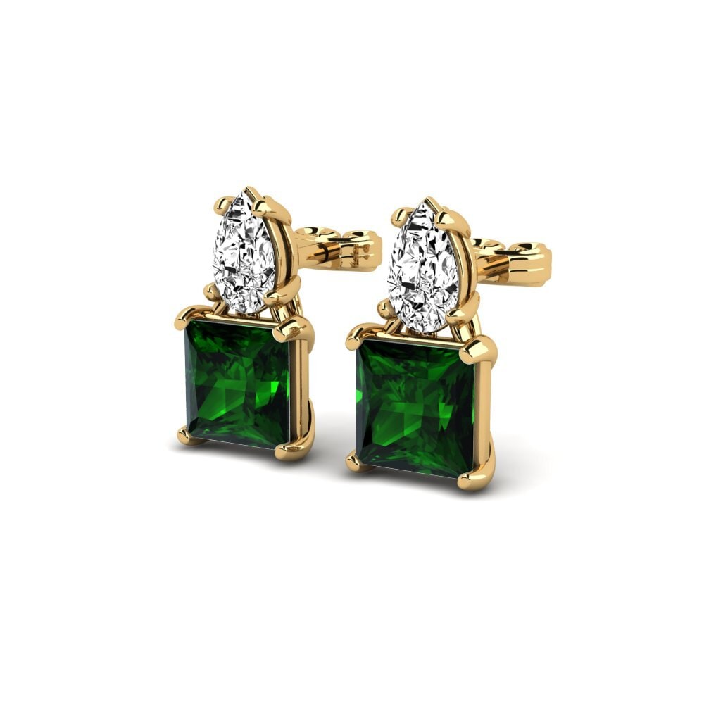 Green Tourmaline Women's Earring Skuntank