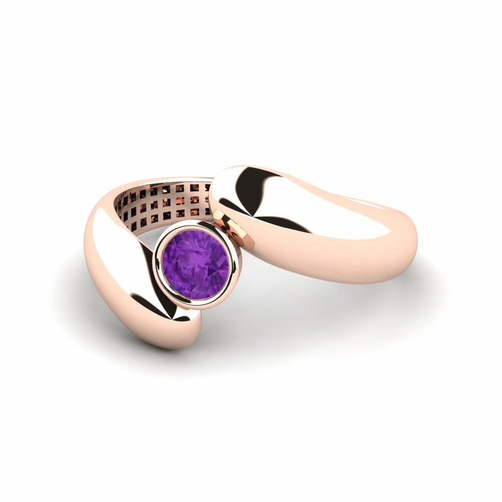 Améthyste Bague de fiançailles Davy