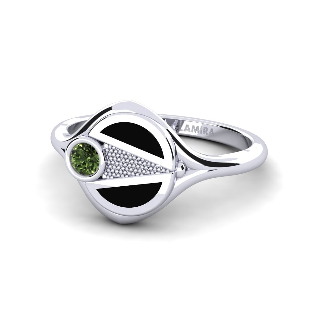 Grüner Saphir Ring Gigloter
