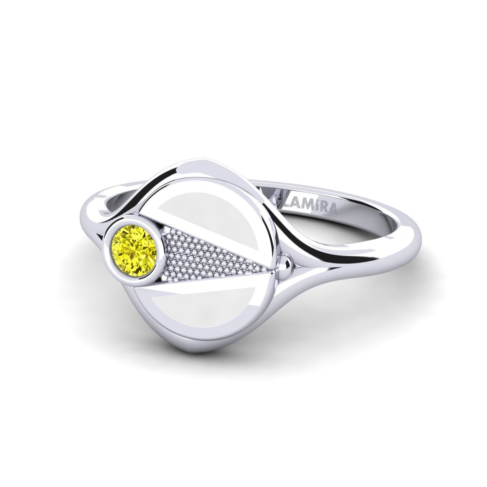 Gelber Diamant Ring Gigloter