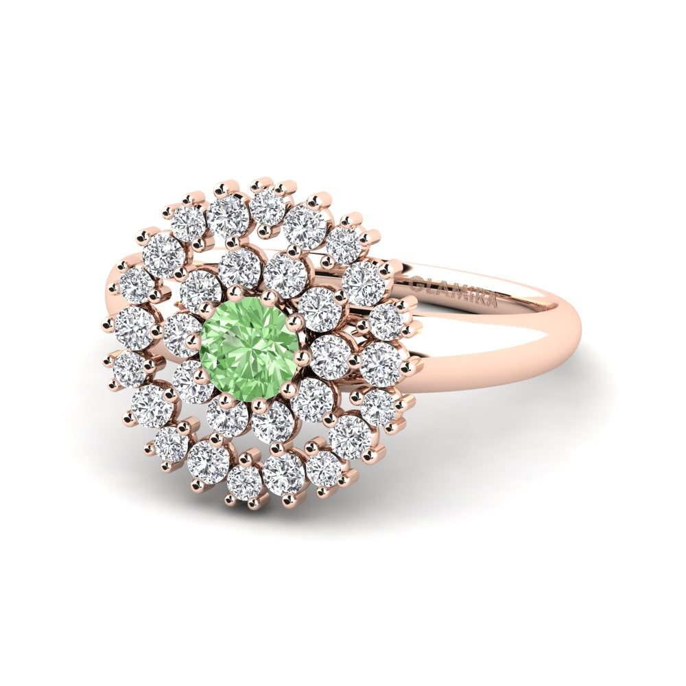 Diamante Verde Anillo Koshu