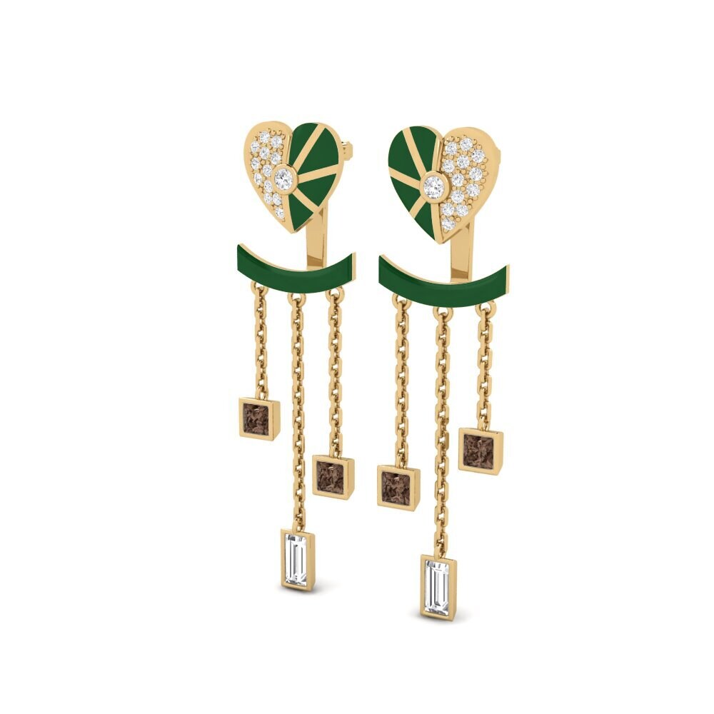 Smoky Quartz Women's Earring Aiyanand B