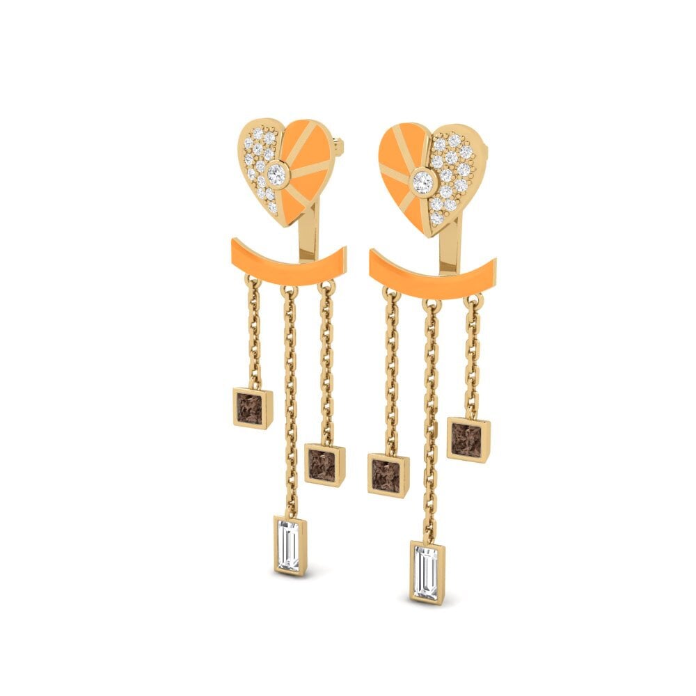 Smoky Quartz Women's Earring Aiyanand B
