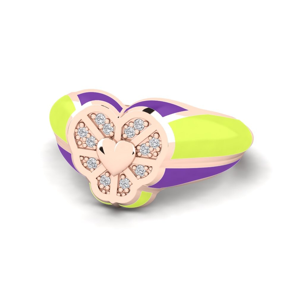 9ct Rose Gold Ring Avyanna