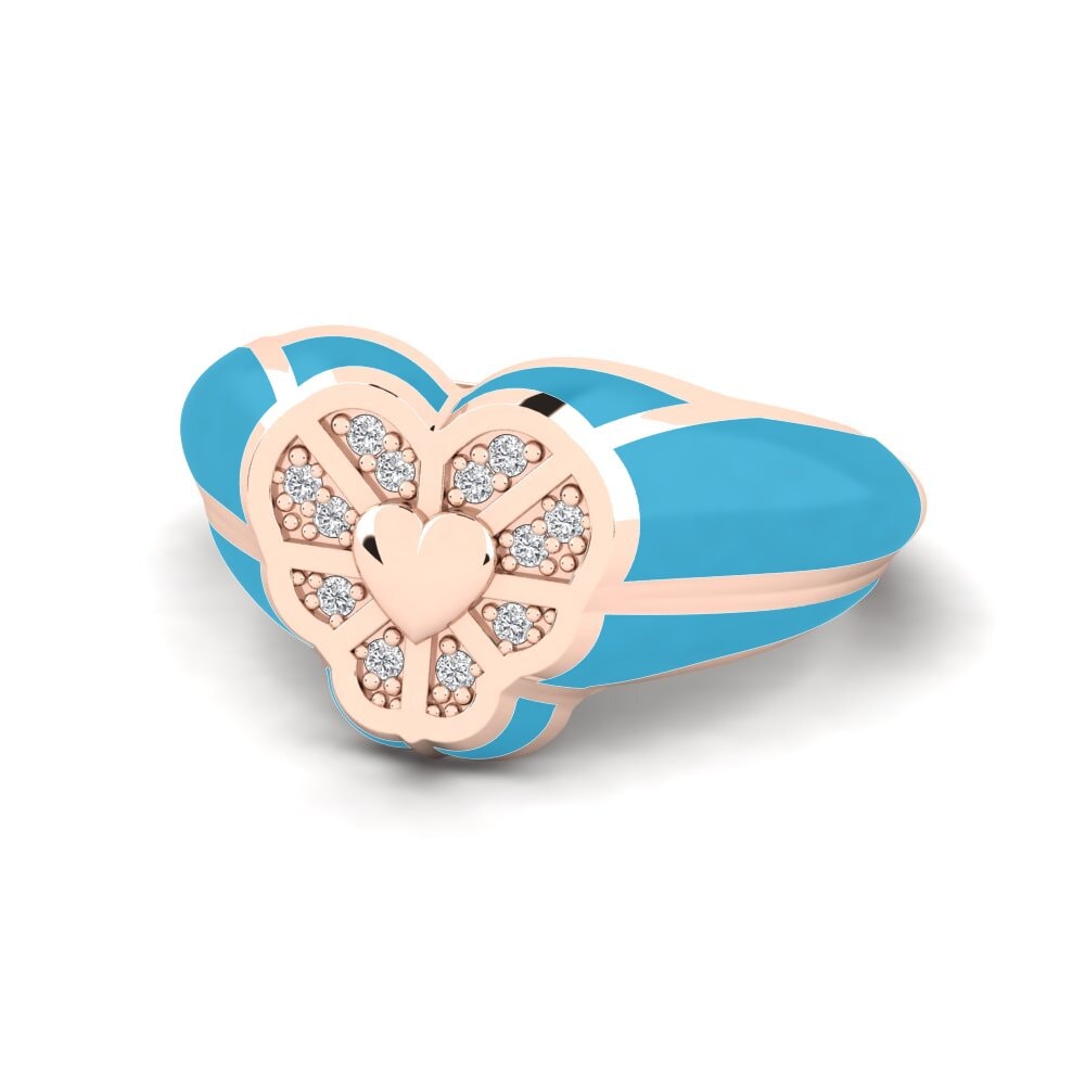 18ct Rose Gold Ring Avyanna