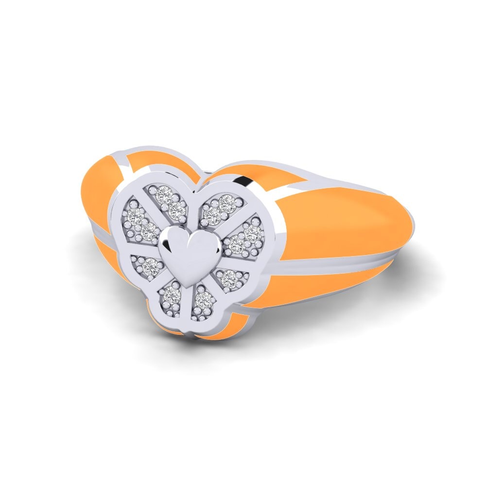 14ct White Gold Ring Avyanna