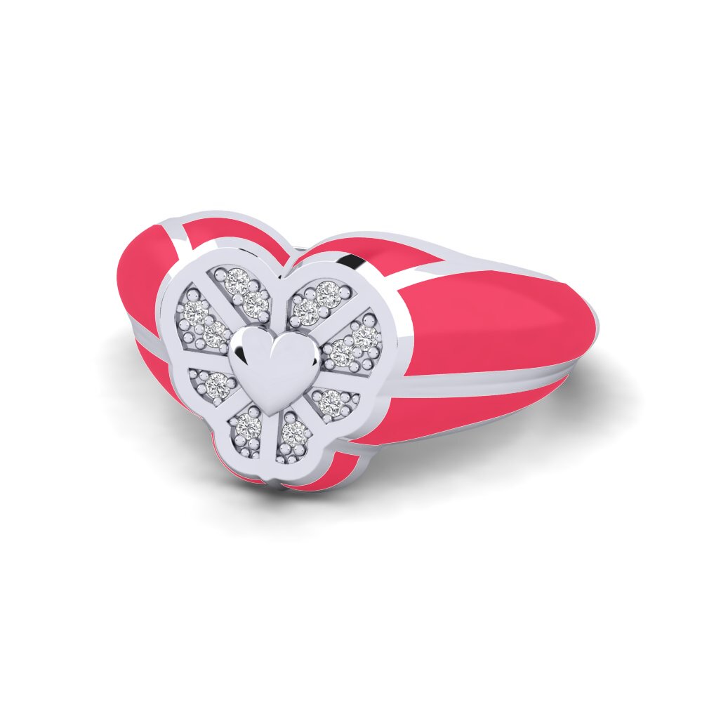 14ct White Gold Ring Avyanna