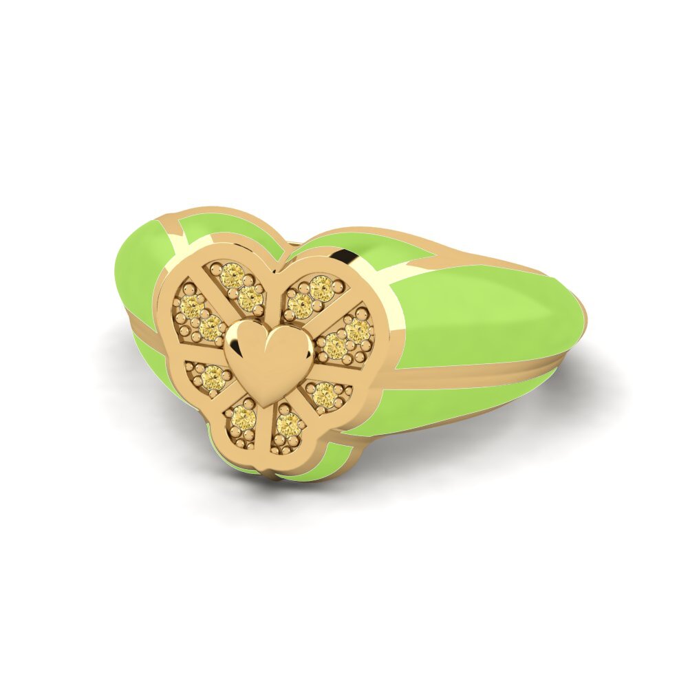 Yellow Diamond Ring Avyanna