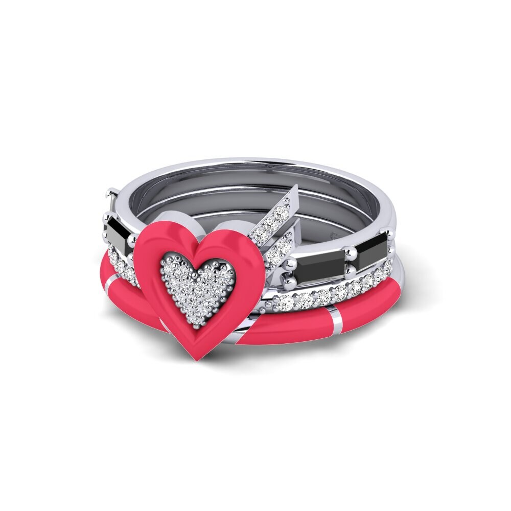 Schwarzer Onyx Ring Dignita