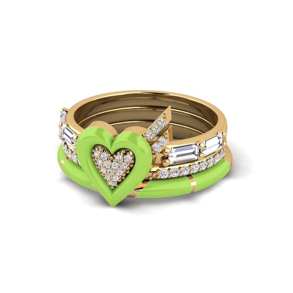 Gelbgold 585 Ring Dignita