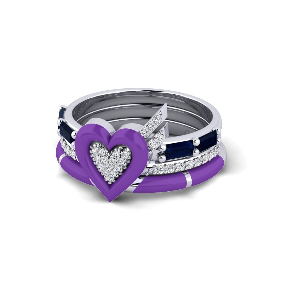 Zafiro Anillo Dignita