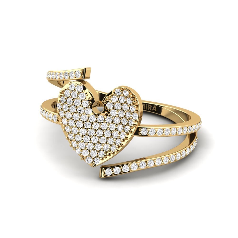 White sapphire Ring Dioghras