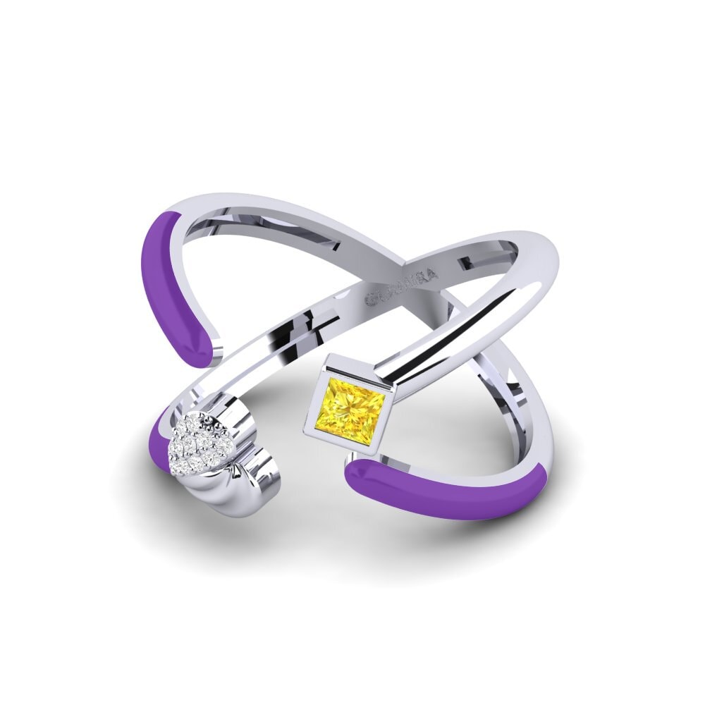 950 Platin Ring Hued