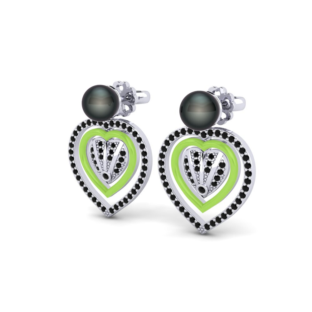 Black Onyx Women's Earring Ingenua