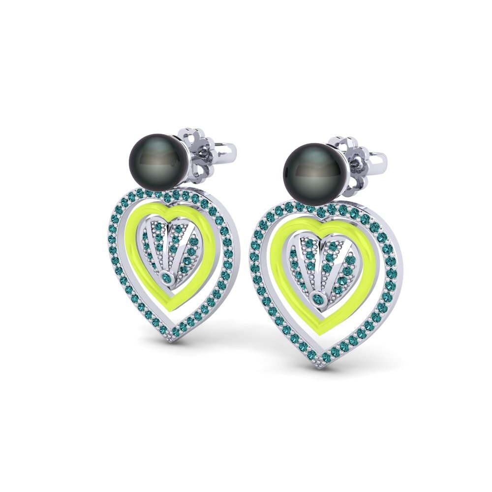 Blue Diamond Women's Earring Ingenua