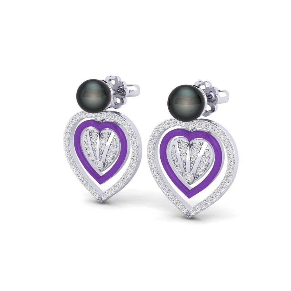 White sapphire Women's Earring Ingenua