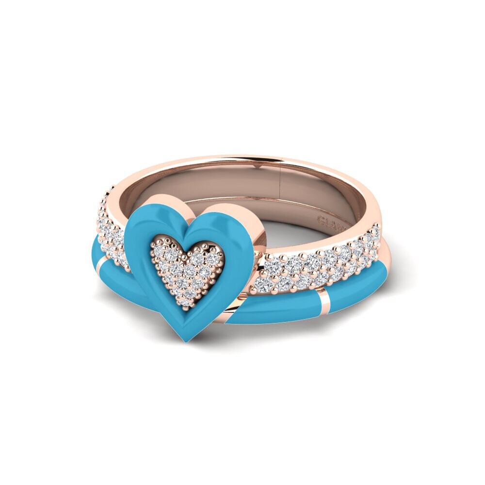 18ct Rose Gold Ring Lamiavita