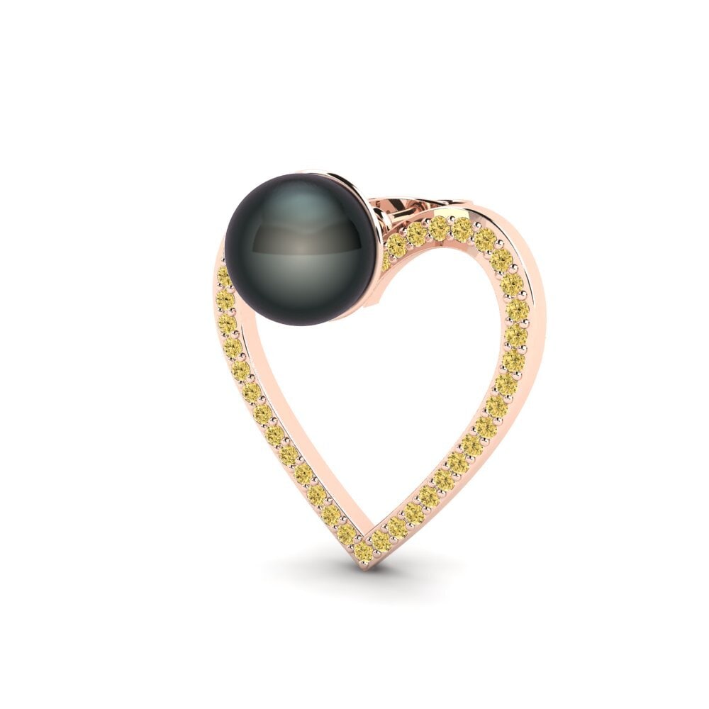 Yellow Diamond Women's Earring Misto B
