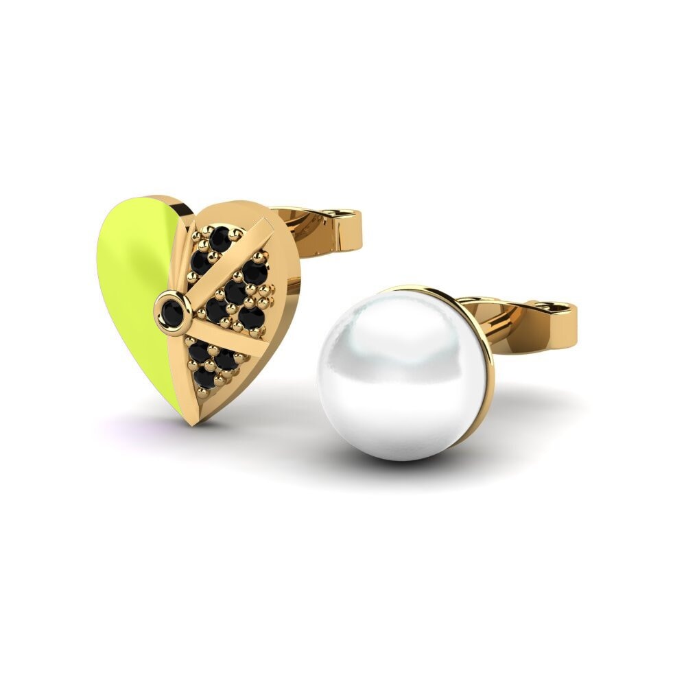 Black Onyx Women's Earring Misto C
