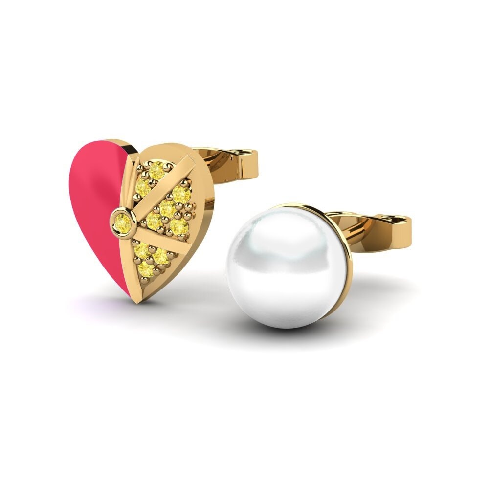 Yellow Sapphire Women's Earring Misto C
