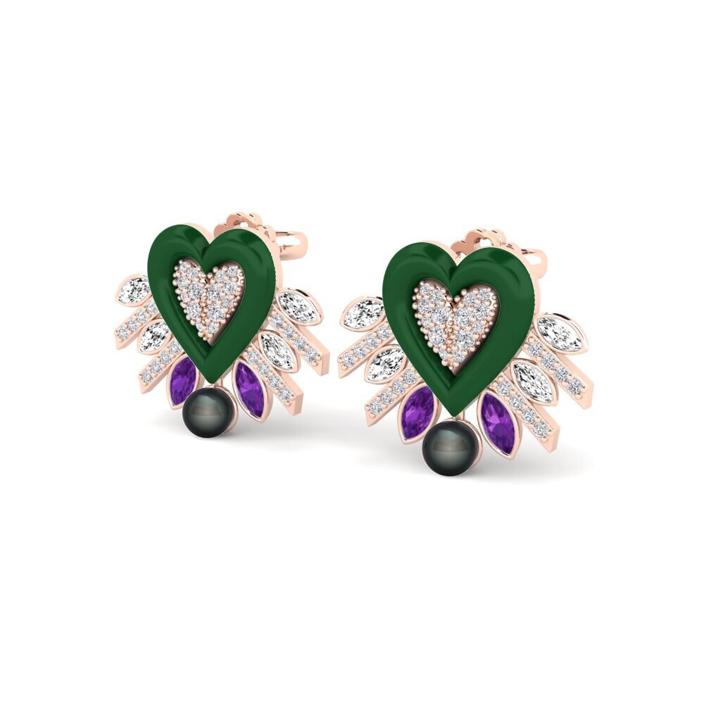 Amethyst Women's Earring Refresh
