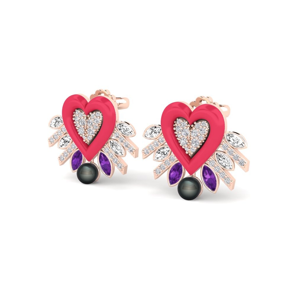 Amethyst Women's Earring Refresh