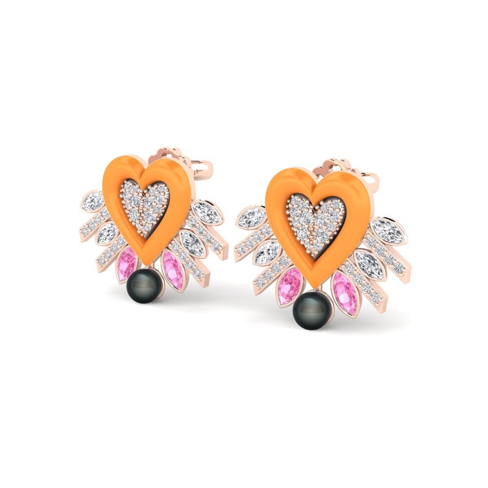 Pink Sapphire Women's Earring Refresh