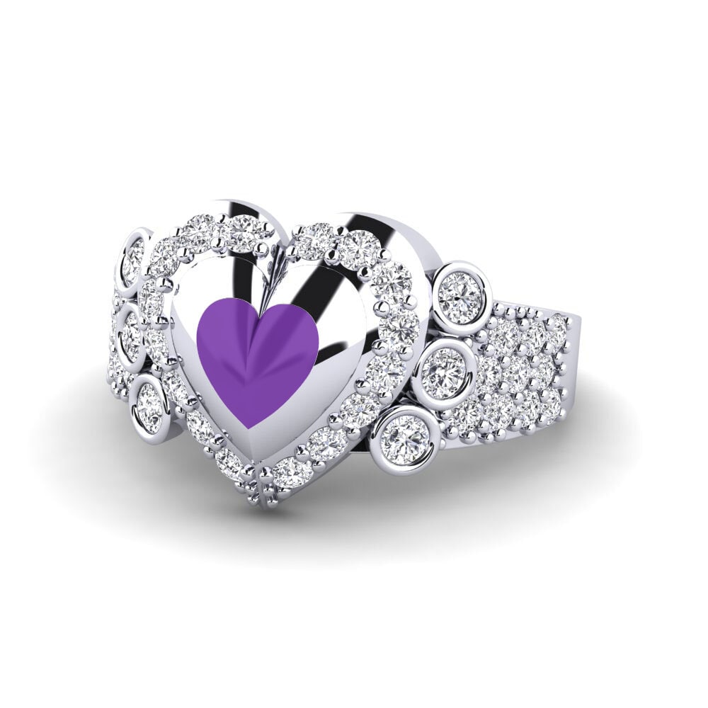950 Platin Ring Trappabuono