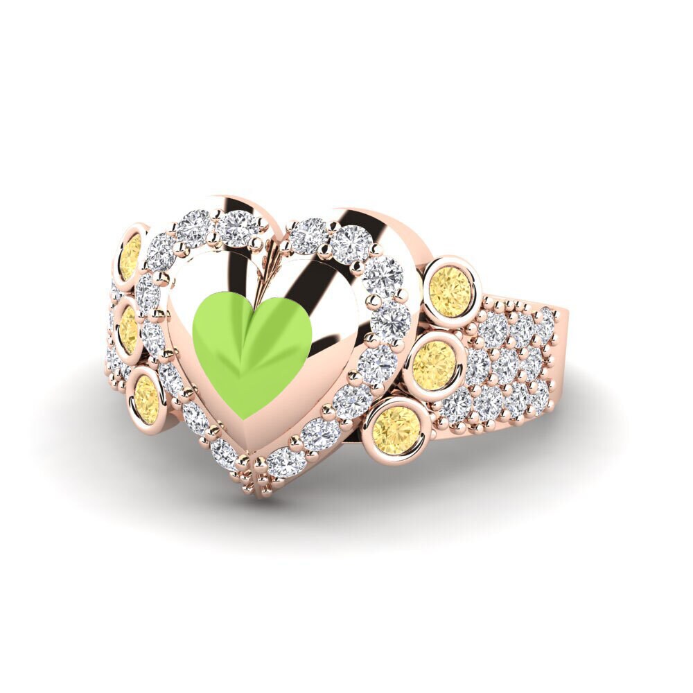 Yellow Diamond Ring Trappabuono