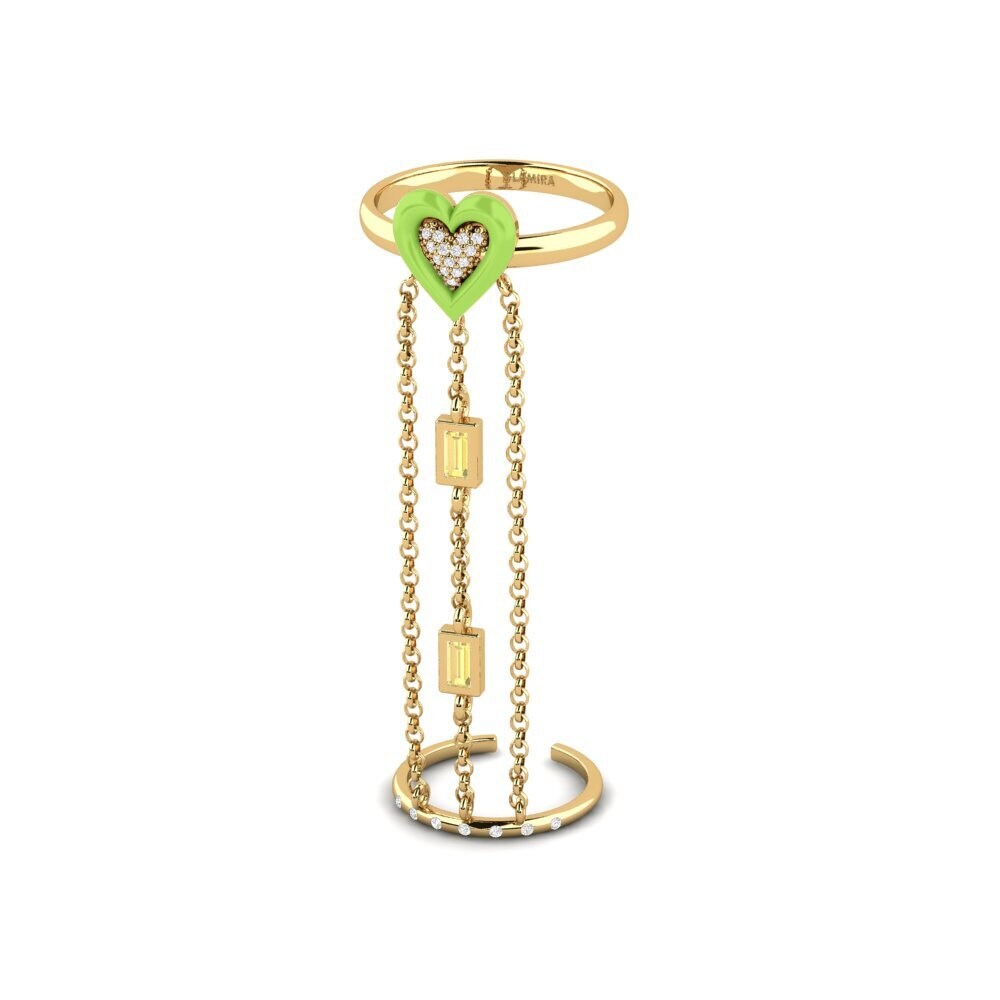 Gelbgold 585 Ring Unitimcor