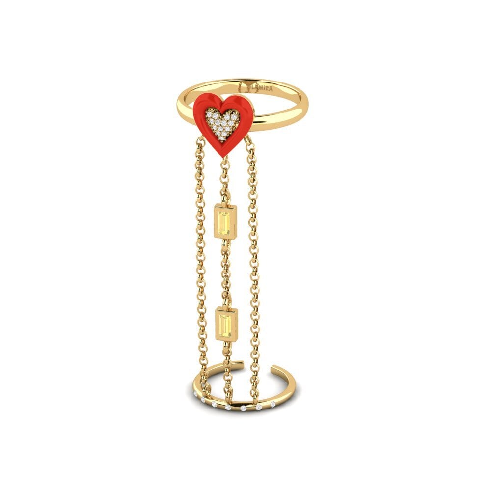 Gelbgold 375 Ring Unitimcor
