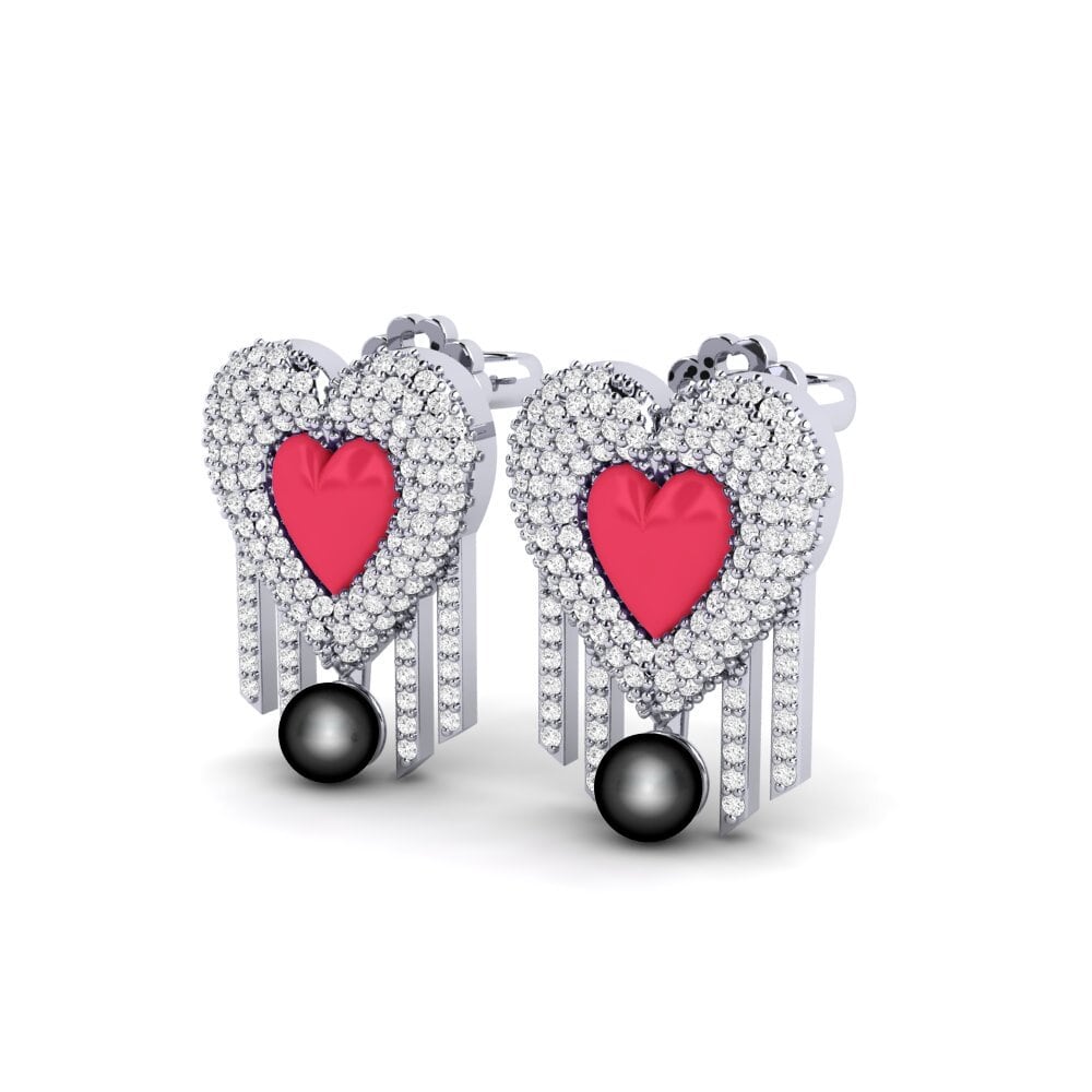 White sapphire Women's Earring Vitaunica