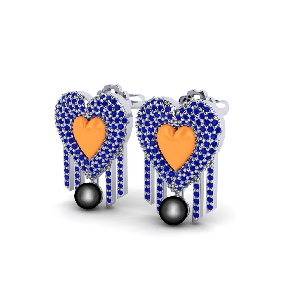Sapphire Women's Earring Vitaunica