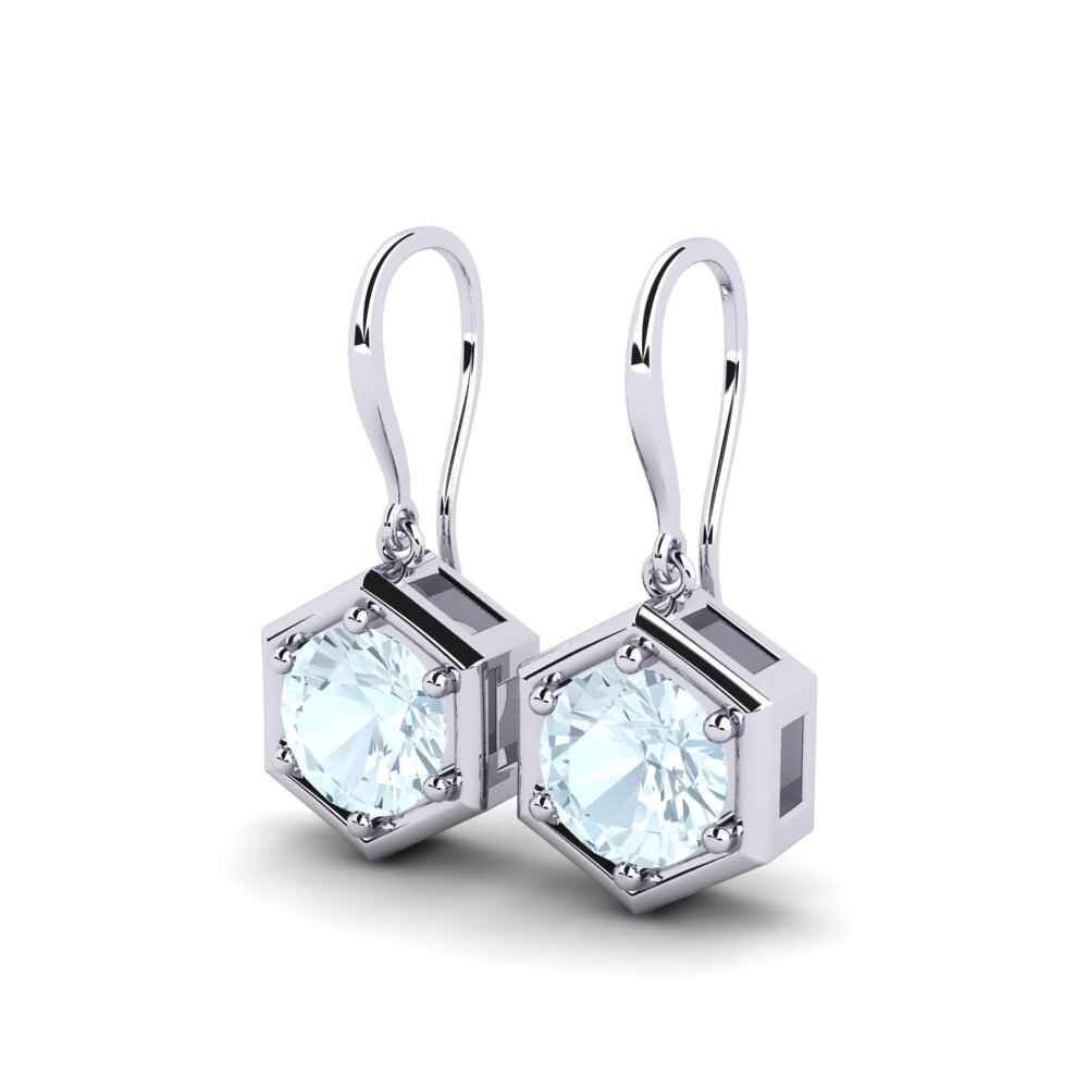 Aquamarine Women's Earring Adducer